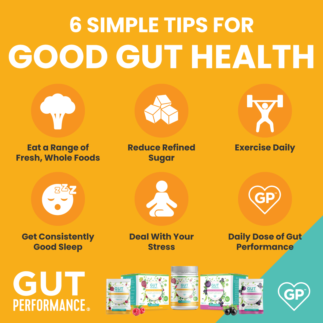 6 Simple Tips for Good Gut Health